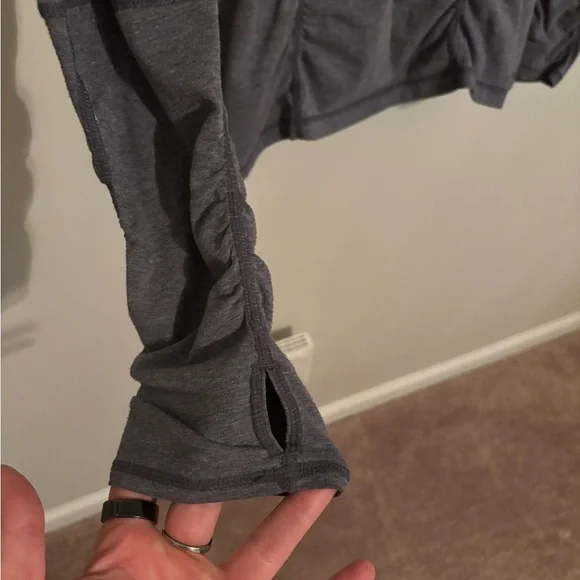 Zella Charcoal Long Sleeve Top - Picture 4 of 5